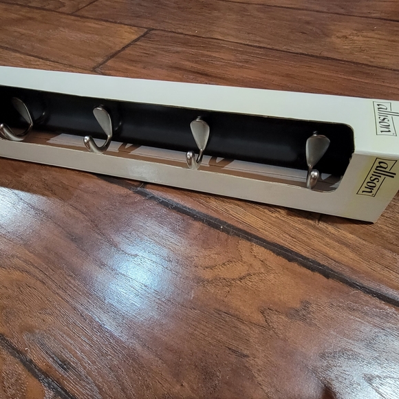 Allison black decorative hook and rail - Picture 4 of 7